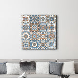 Poster décoratif "Mediterranean Tiles 16 carreaux "