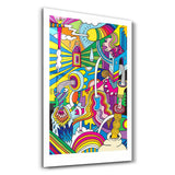 Poster décoratif "Psychedelic Flow"