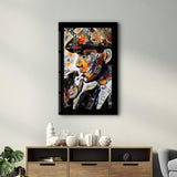 Poster décoratif "Luxury Collage Face"