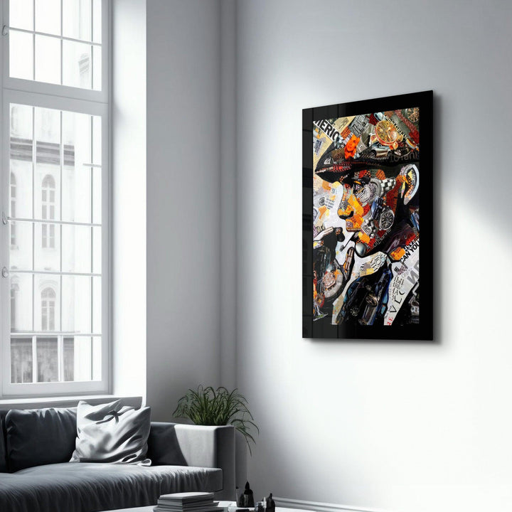 Poster décoratif "Luxury Collage Face"