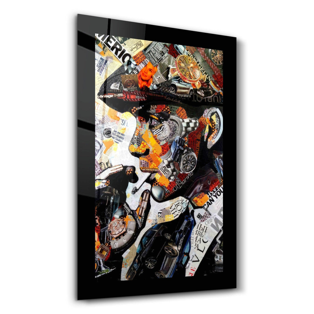 Poster décoratif "Luxury Collage Face"