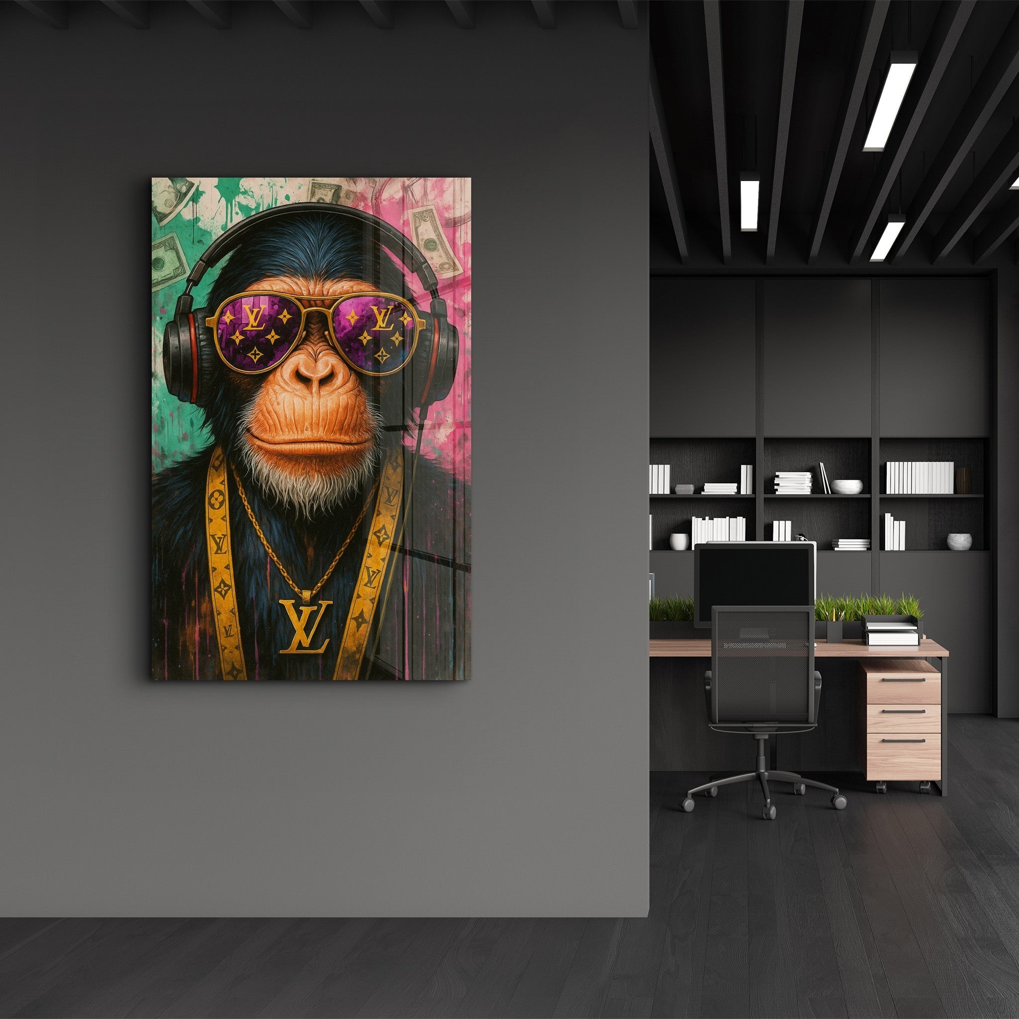 Tableau Pop Art – Singe Fashion & Luxe