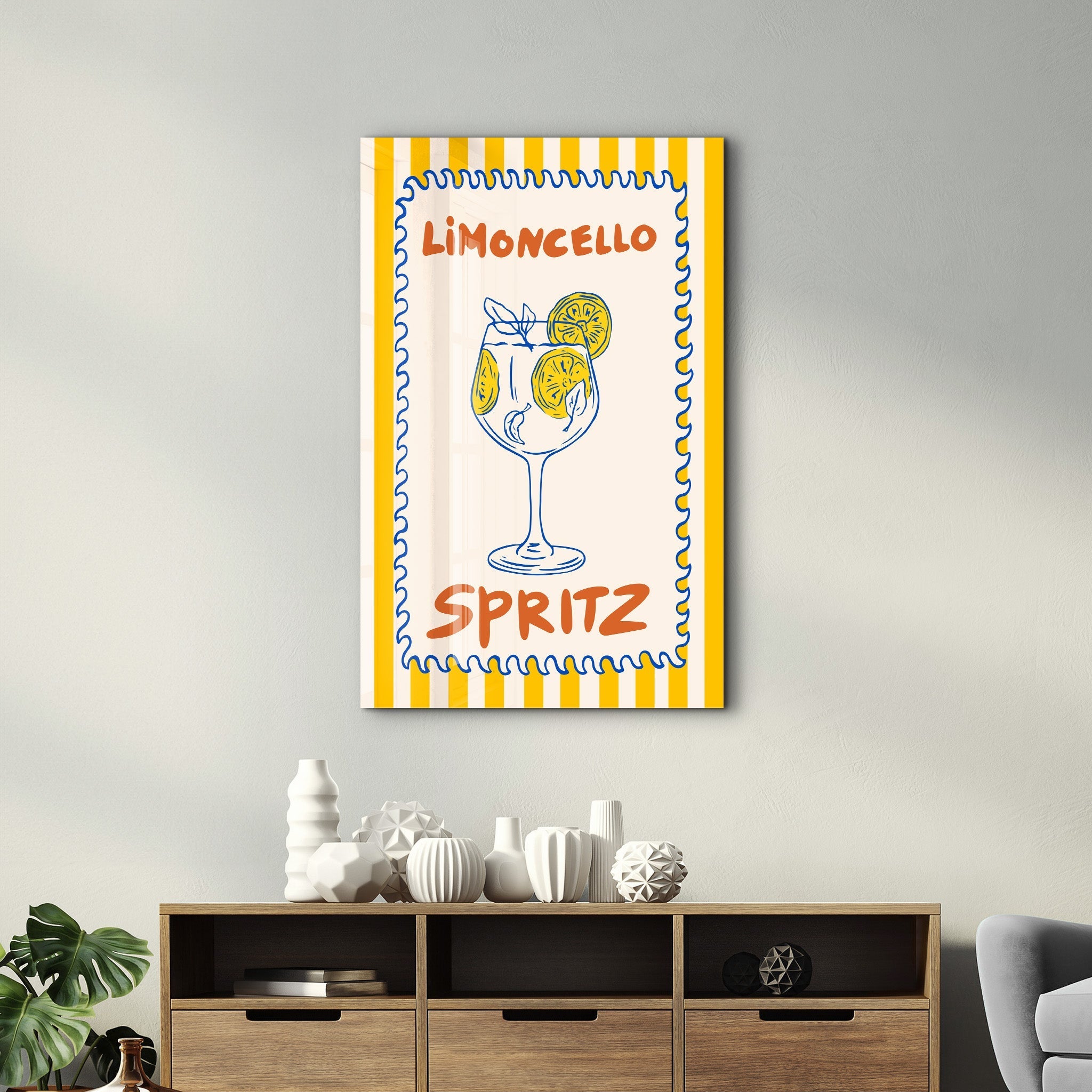 Poster coloré "LIMONCELLO SPRITZ"