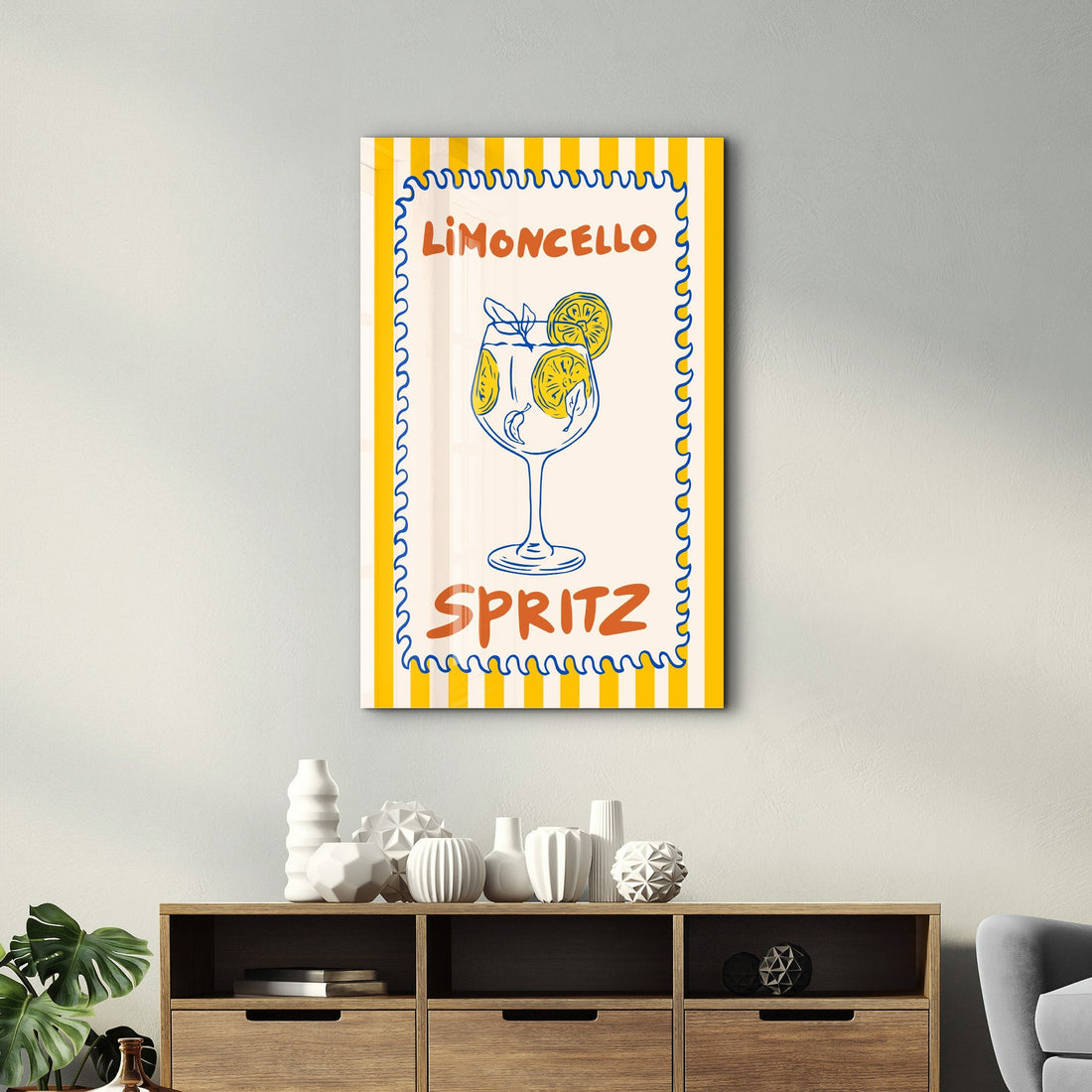 Poster coloré "LIMONCELLO SPRITZ"