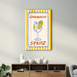 Poster coloré "LIMONCELLO SPRITZ"