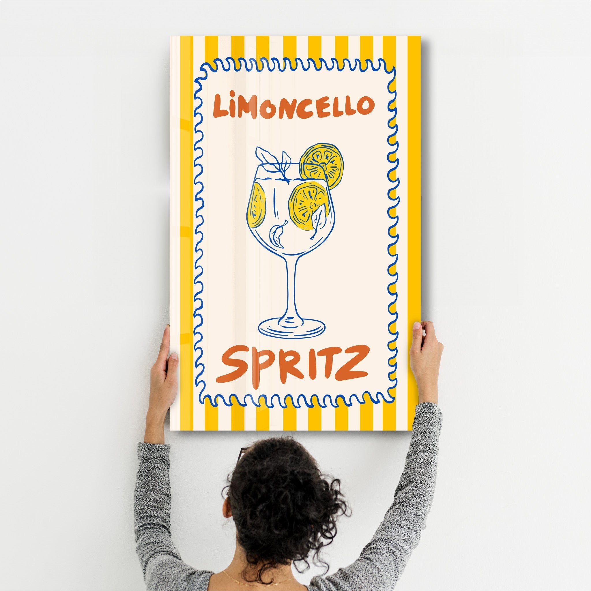 Poster coloré "LIMONCELLO SPRITZ"