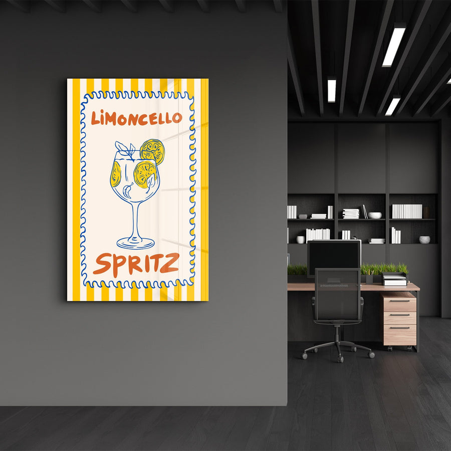Poster coloré "LIMONCELLO SPRITZ"
