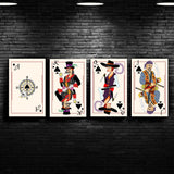 Jeu de Cartes Pirate – Série Pique (As, Roi, Dame, Valet)