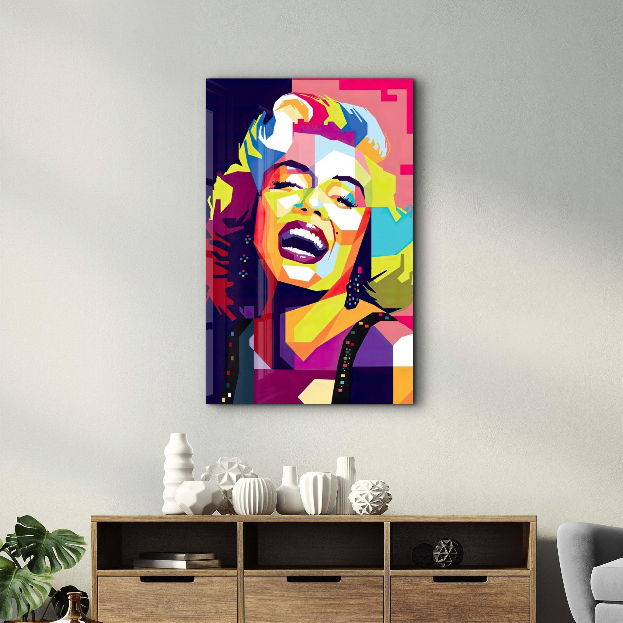 Tableau Mural "Marilyn Pop Art"