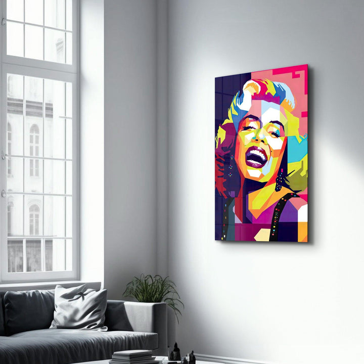Tableau Mural "Marilyn Pop Art"