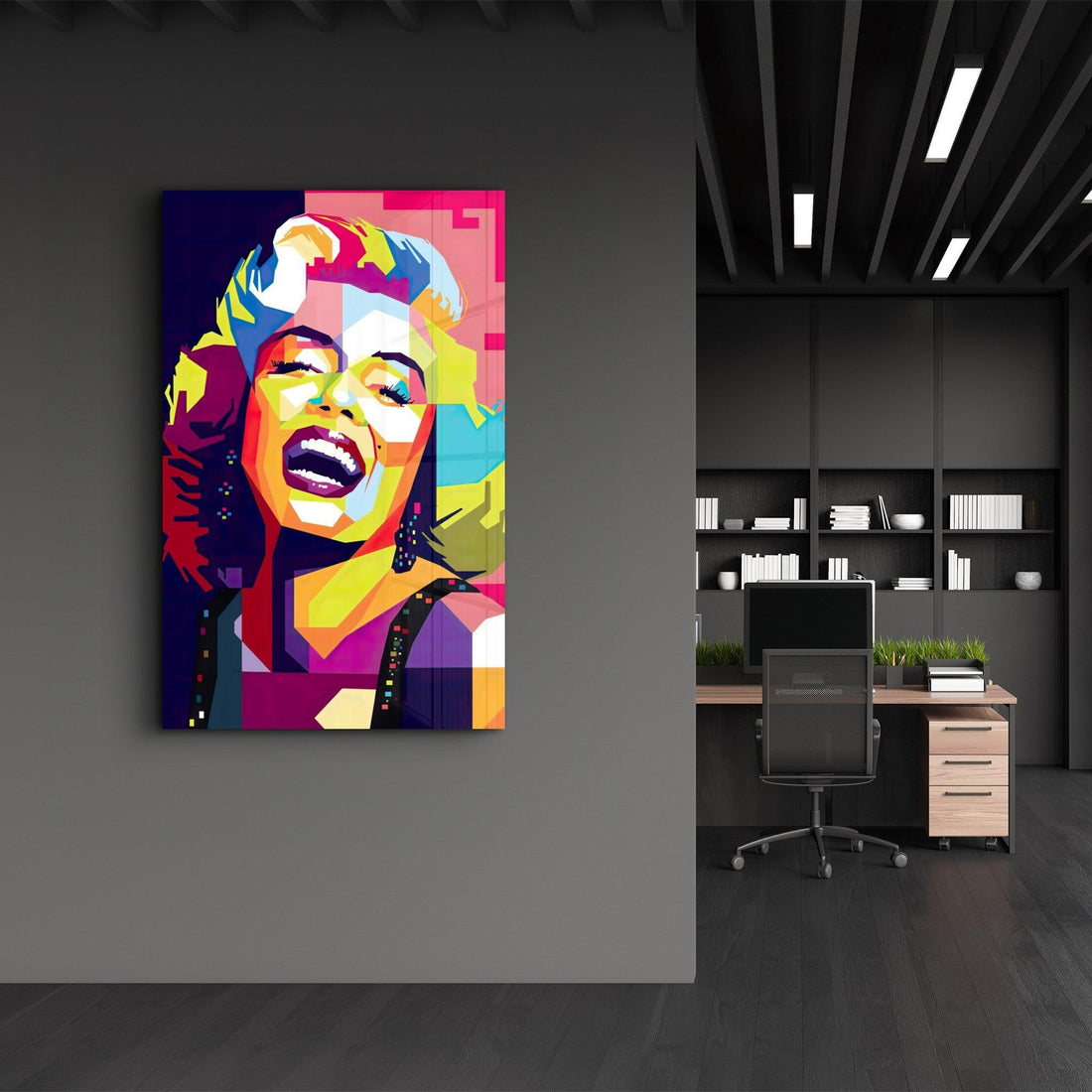 Tableau Mural "Marilyn Pop Art"