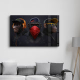 Poster "Urban Monkeys – Street Art Digital"
