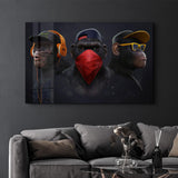 Poster "Urban Monkeys – Street Art Digital"