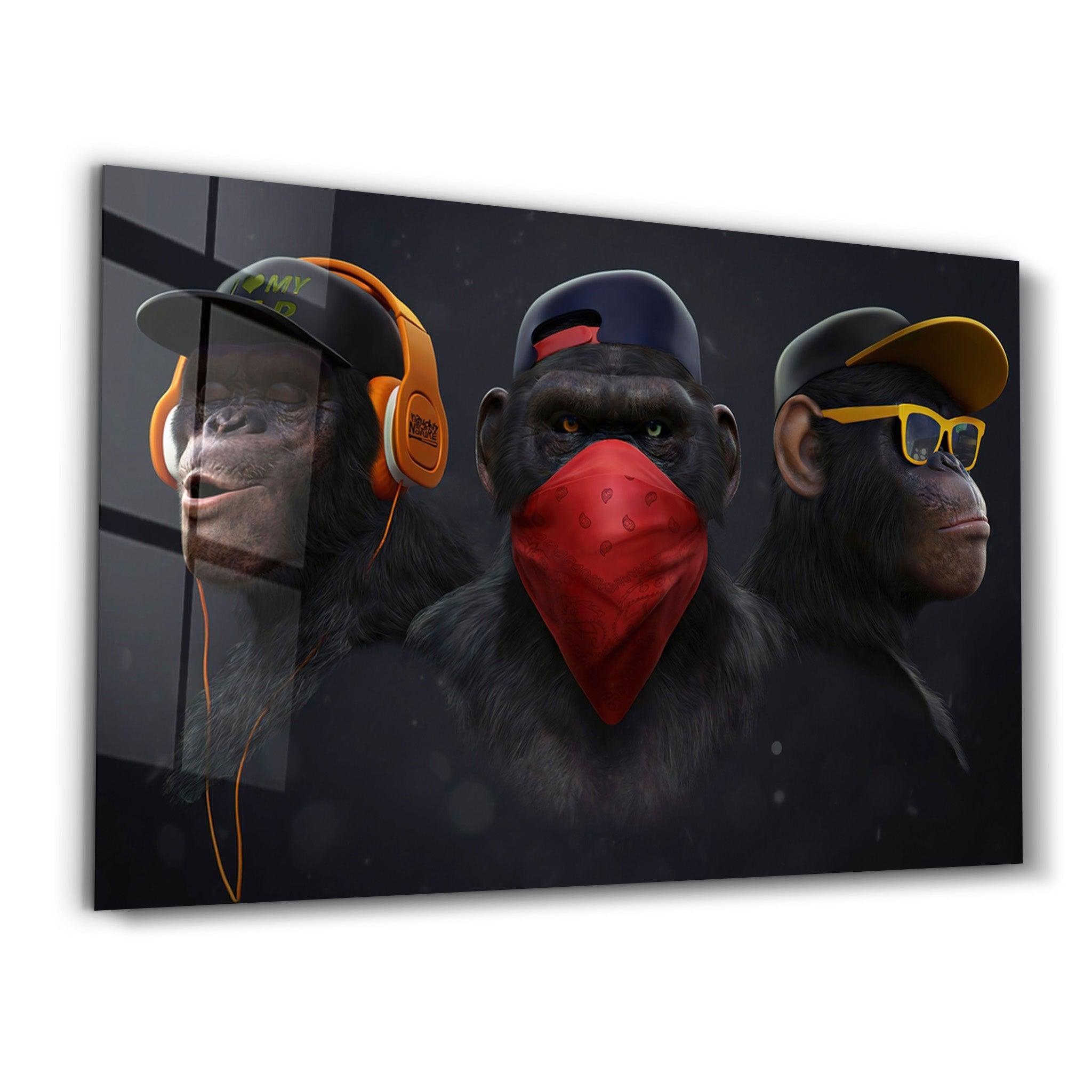 Poster "Urban Monkeys – Street Art Digital"