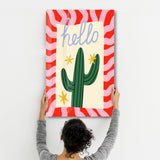 Poster coloré "HELLO"