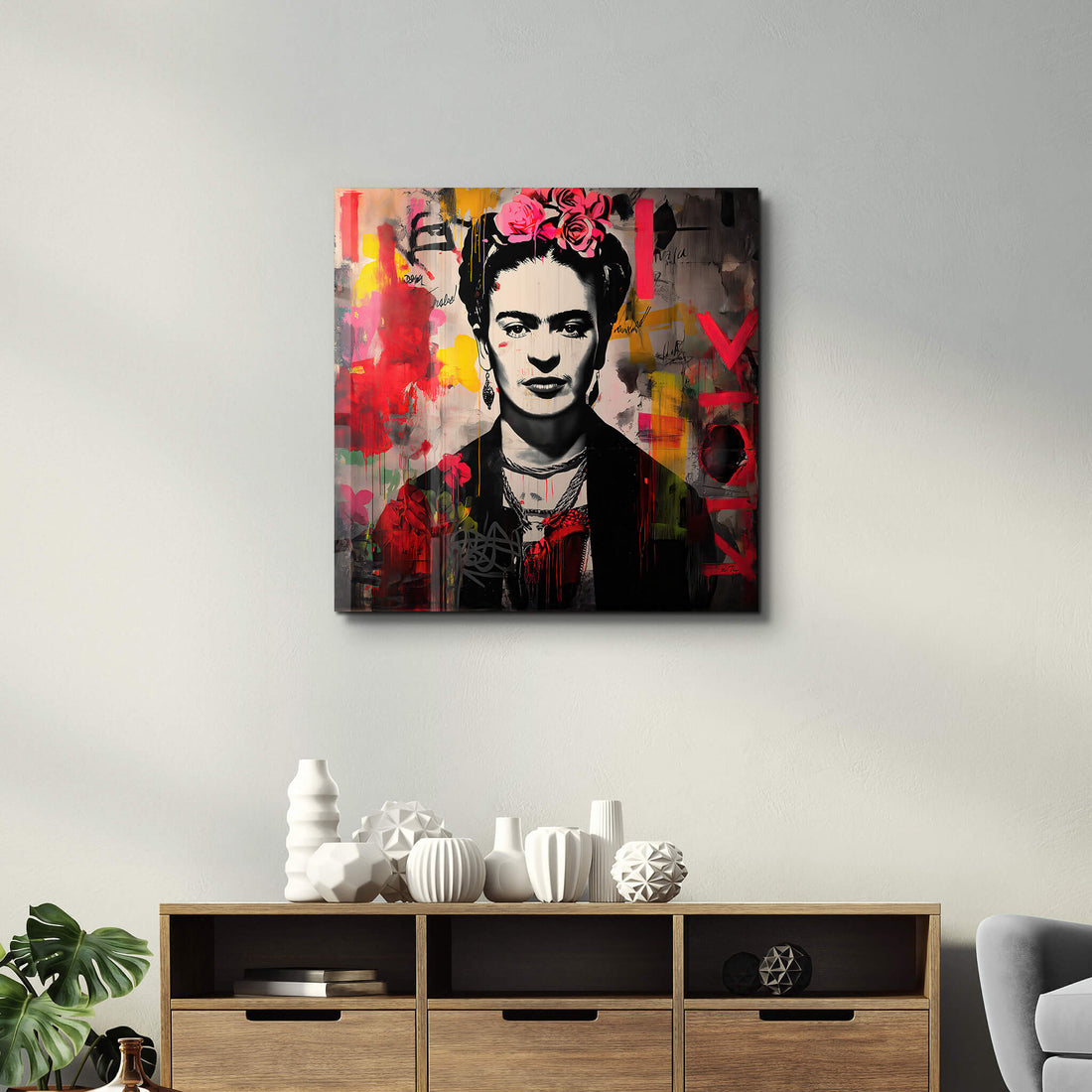 Tableau Frida Kahlo Street Art