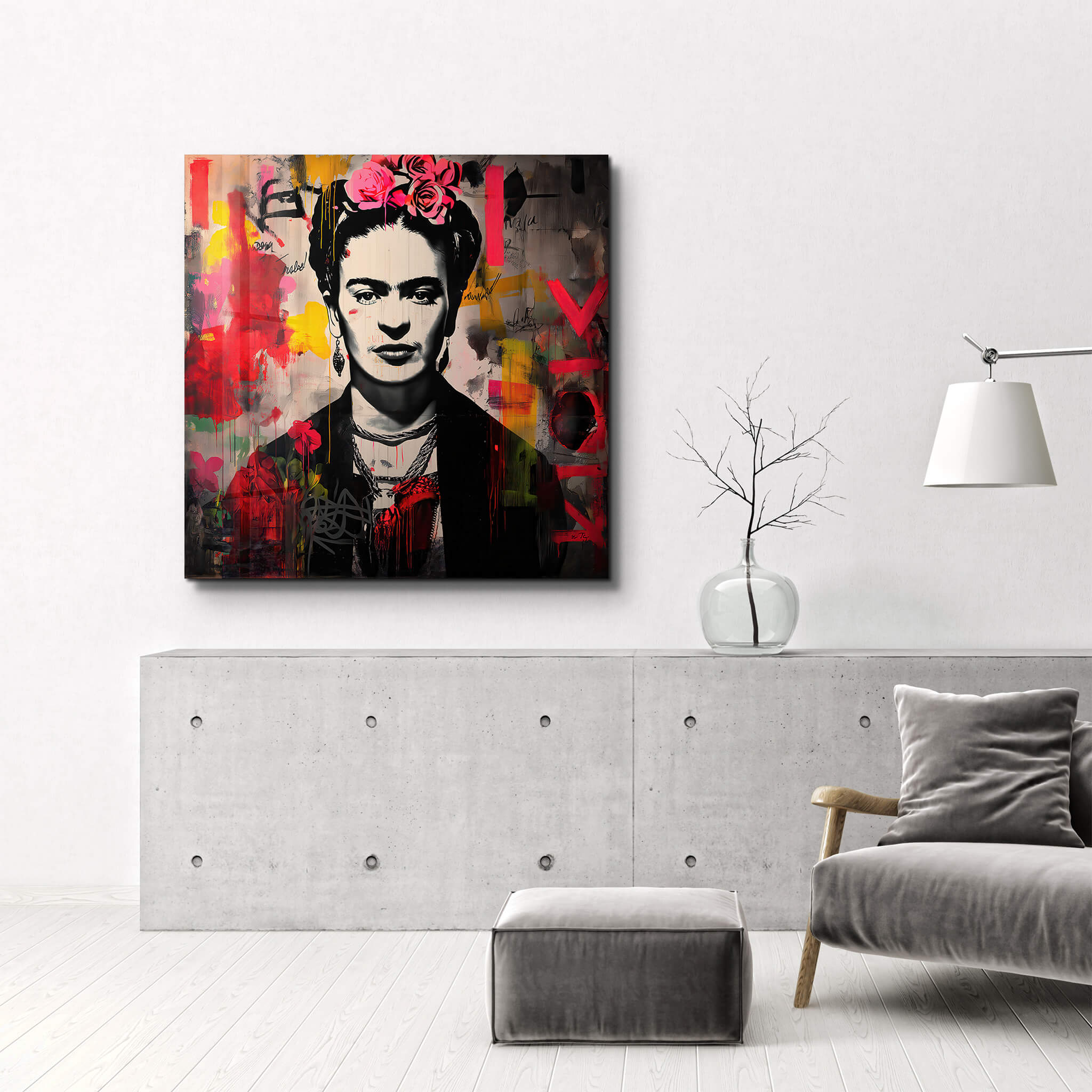 Tableau Frida Kahlo Street Art