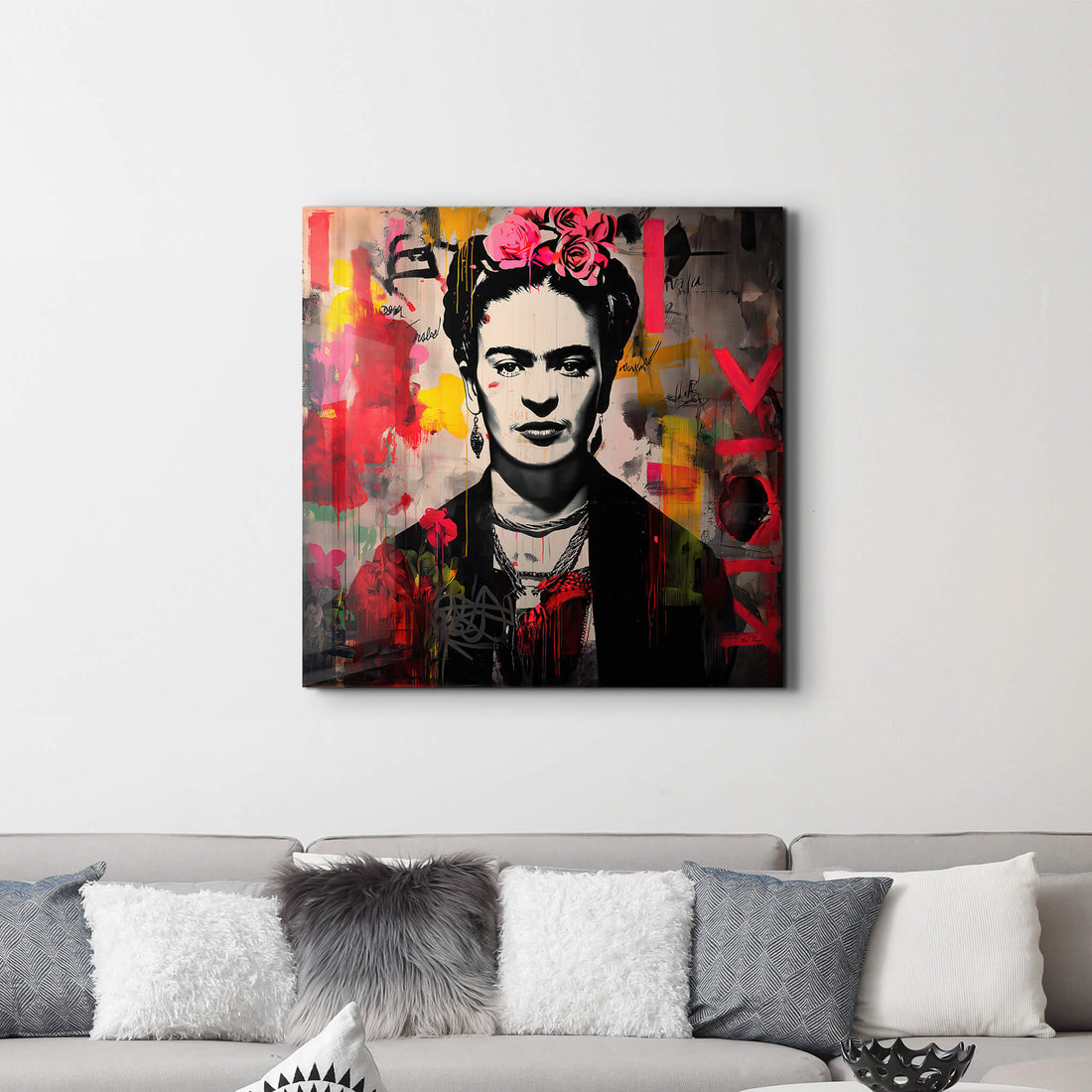 Tableau Frida Kahlo Street Art