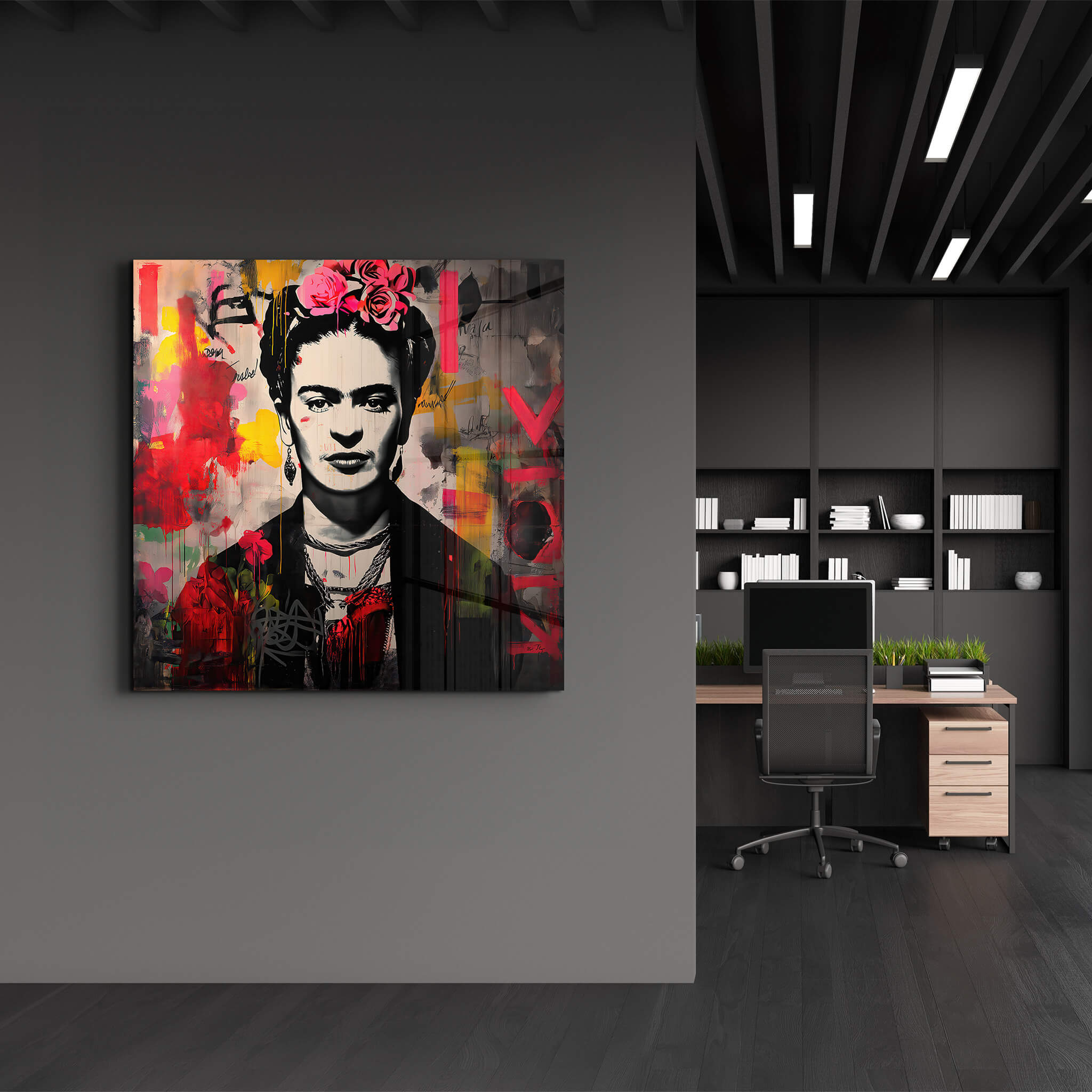 Tableau Frida Kahlo Street Art