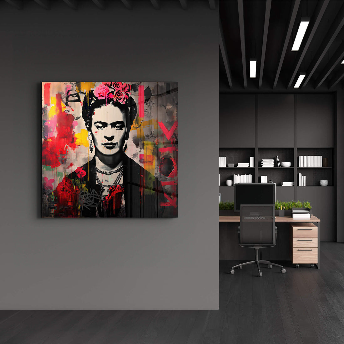Tableau Frida Kahlo Street Art