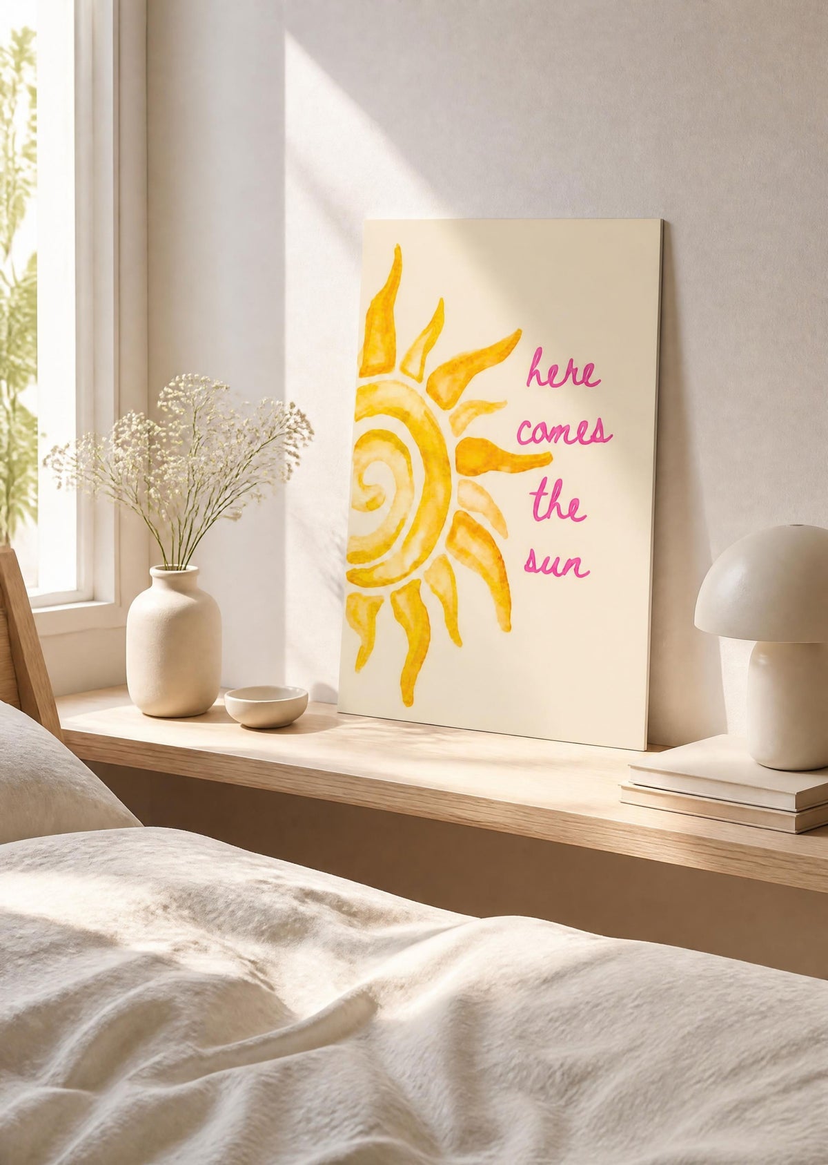 Tableau Décoratif - Here Comes the Sun