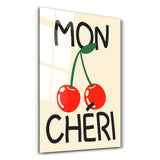 Poster romantique "MON CHÉRI"