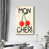 Poster romantique "MON CHÉRI"