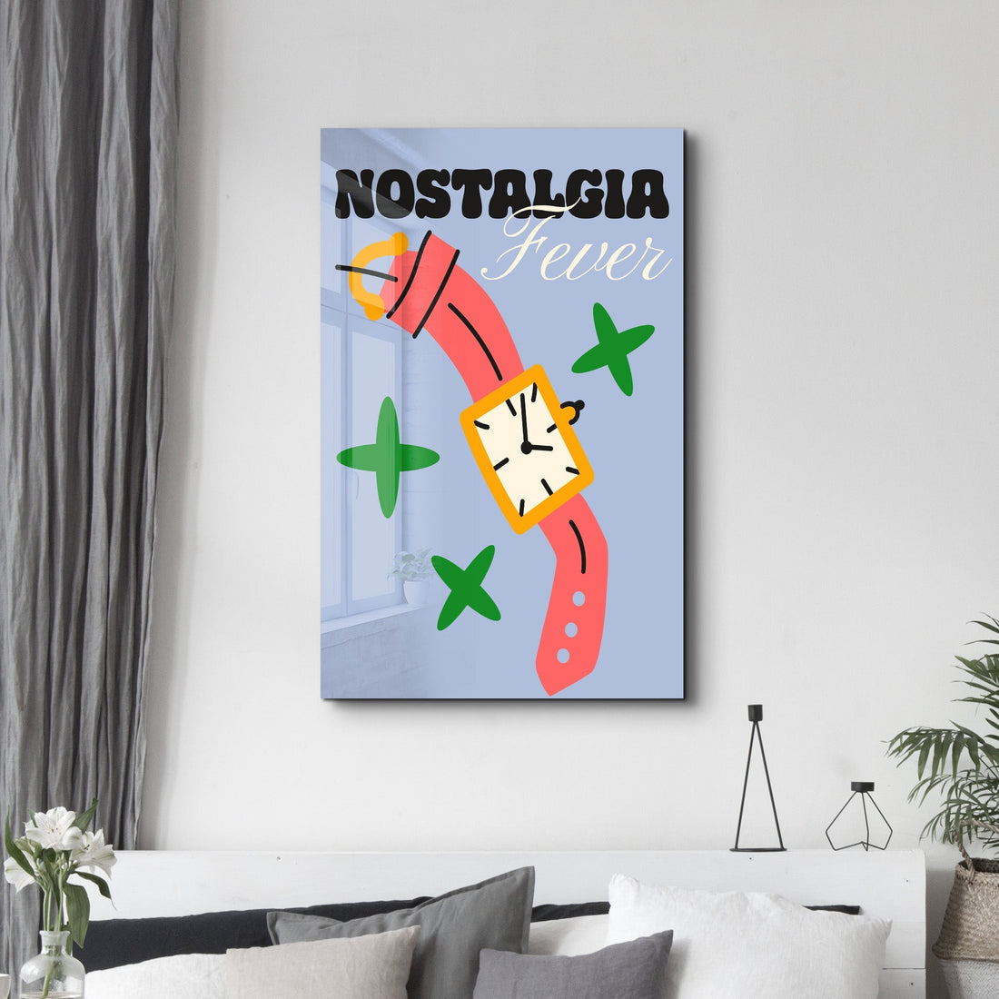 Poster rétro "NOSTALGIA Fever"