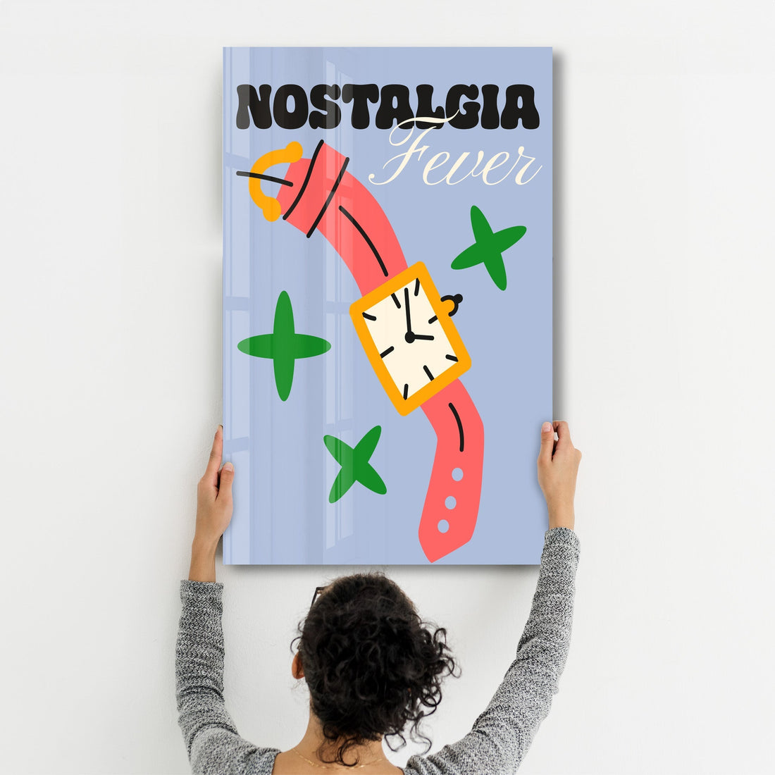 Poster rétro "NOSTALGIA Fever"