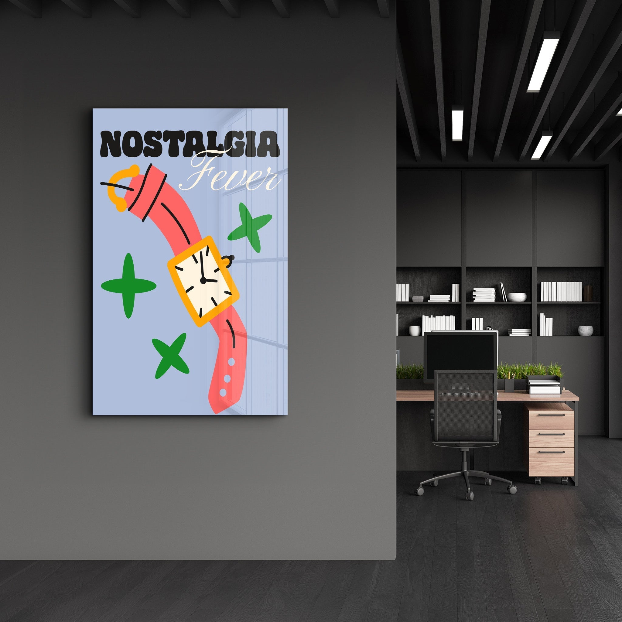 Poster rétro "NOSTALGIA Fever"
