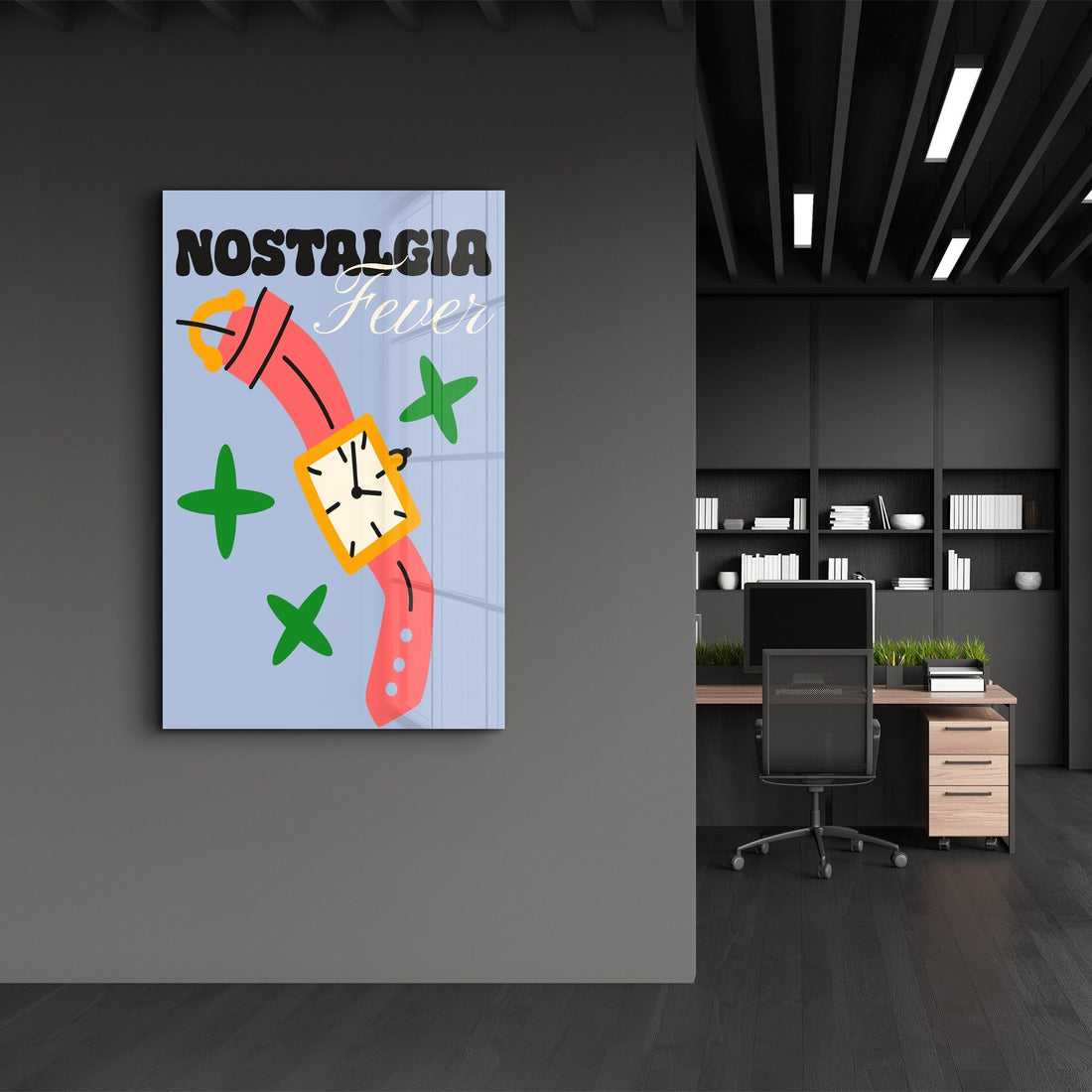 Poster rétro "NOSTALGIA Fever"