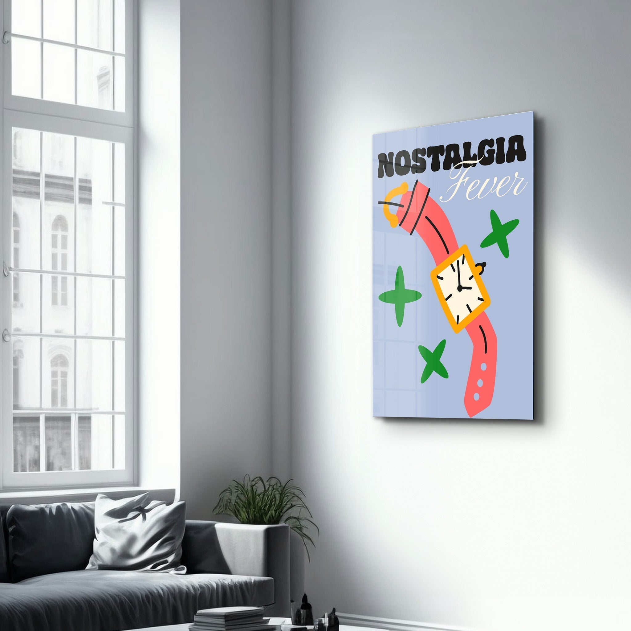 Poster rétro "NOSTALGIA Fever"