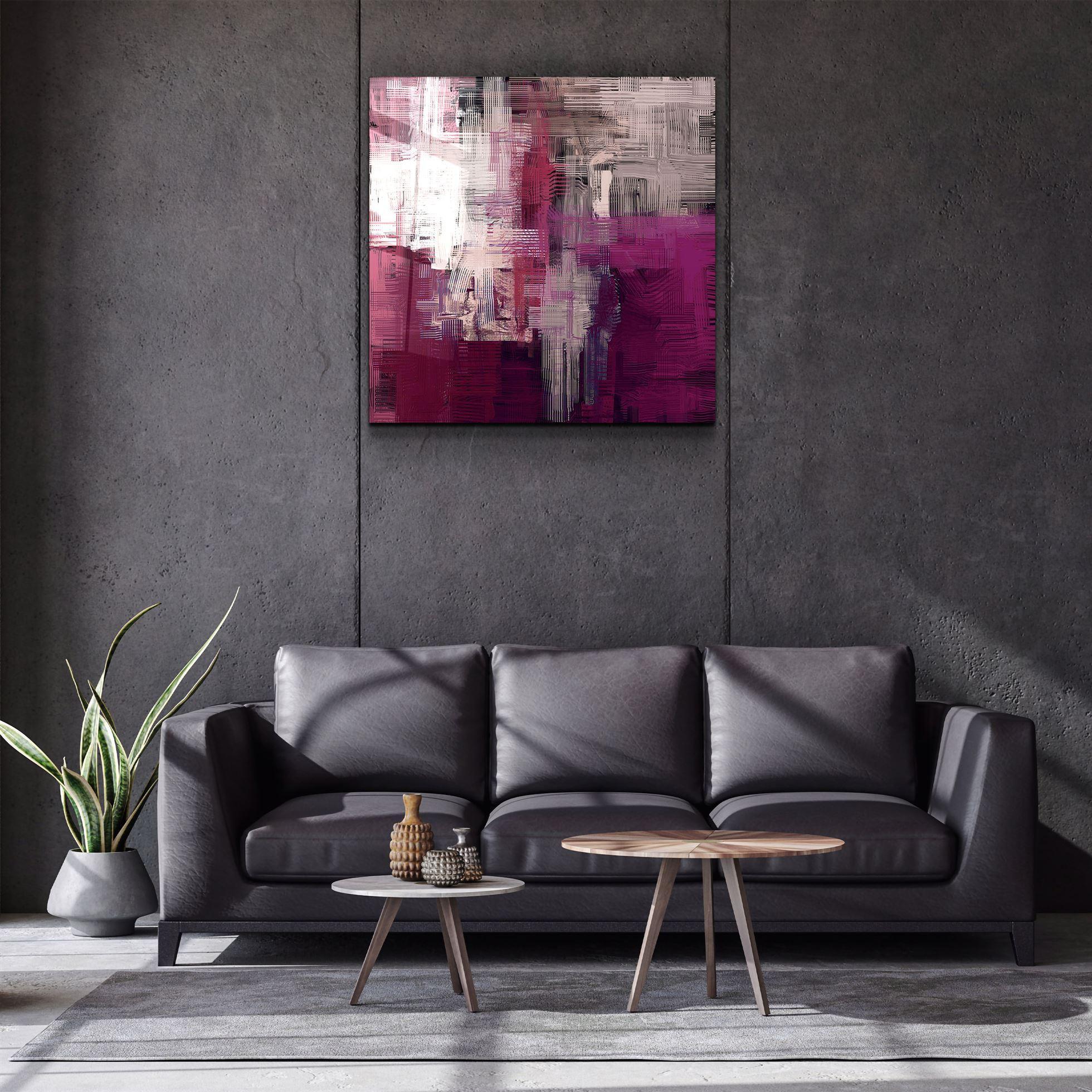 Tableau Mural "Nuances Pourpres"