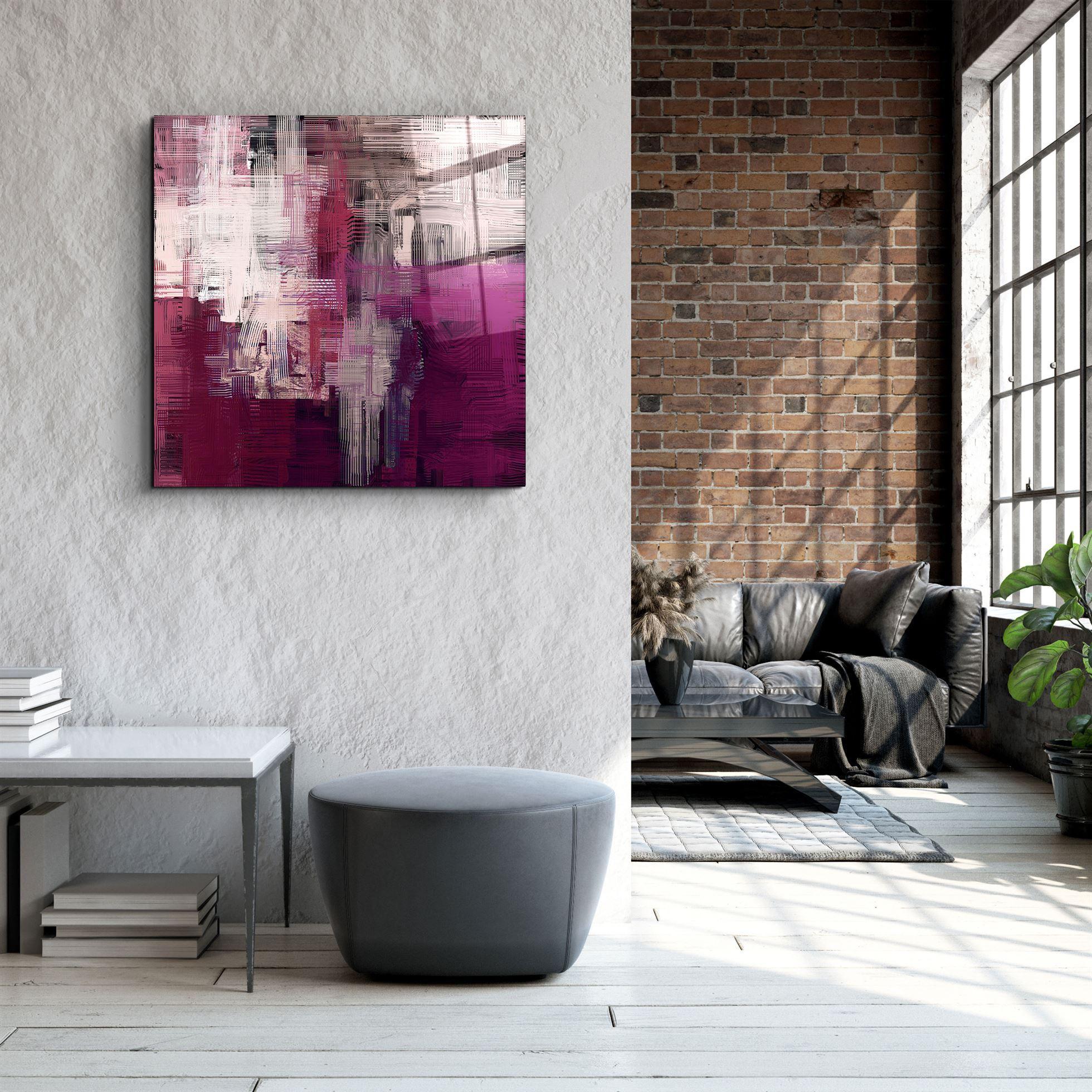 Tableau Mural "Nuances Pourpres"