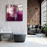 Tableau Mural "Nuances Pourpres"