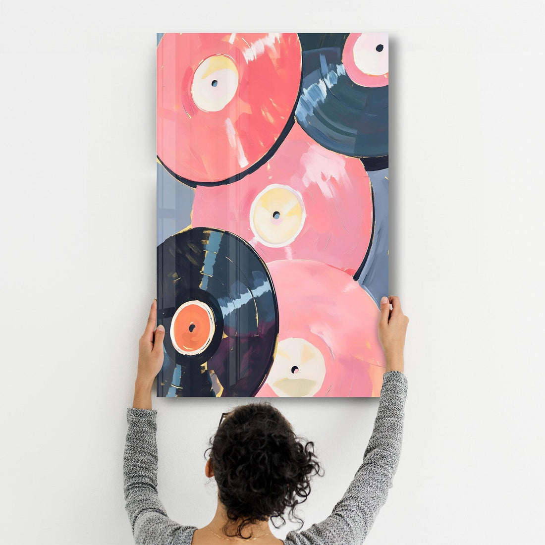 Poster artistique "Vinyl Vibes"
