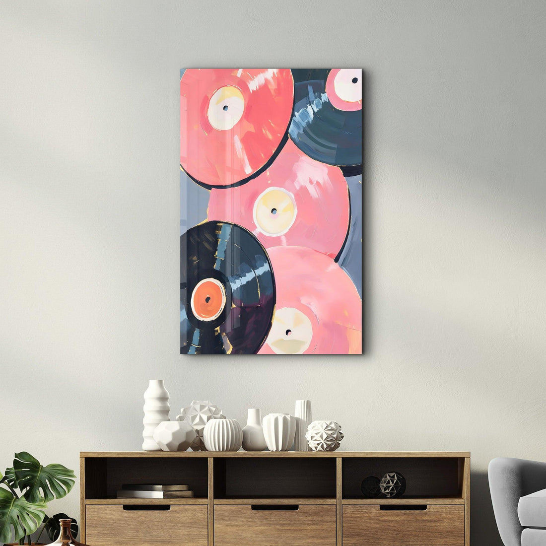Poster artistique "Vinyl Vibes"