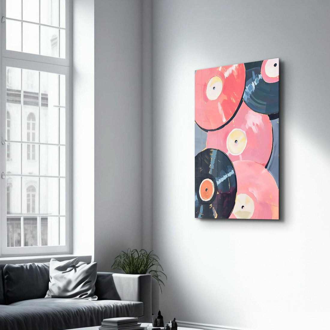 Poster artistique "Vinyl Vibes"