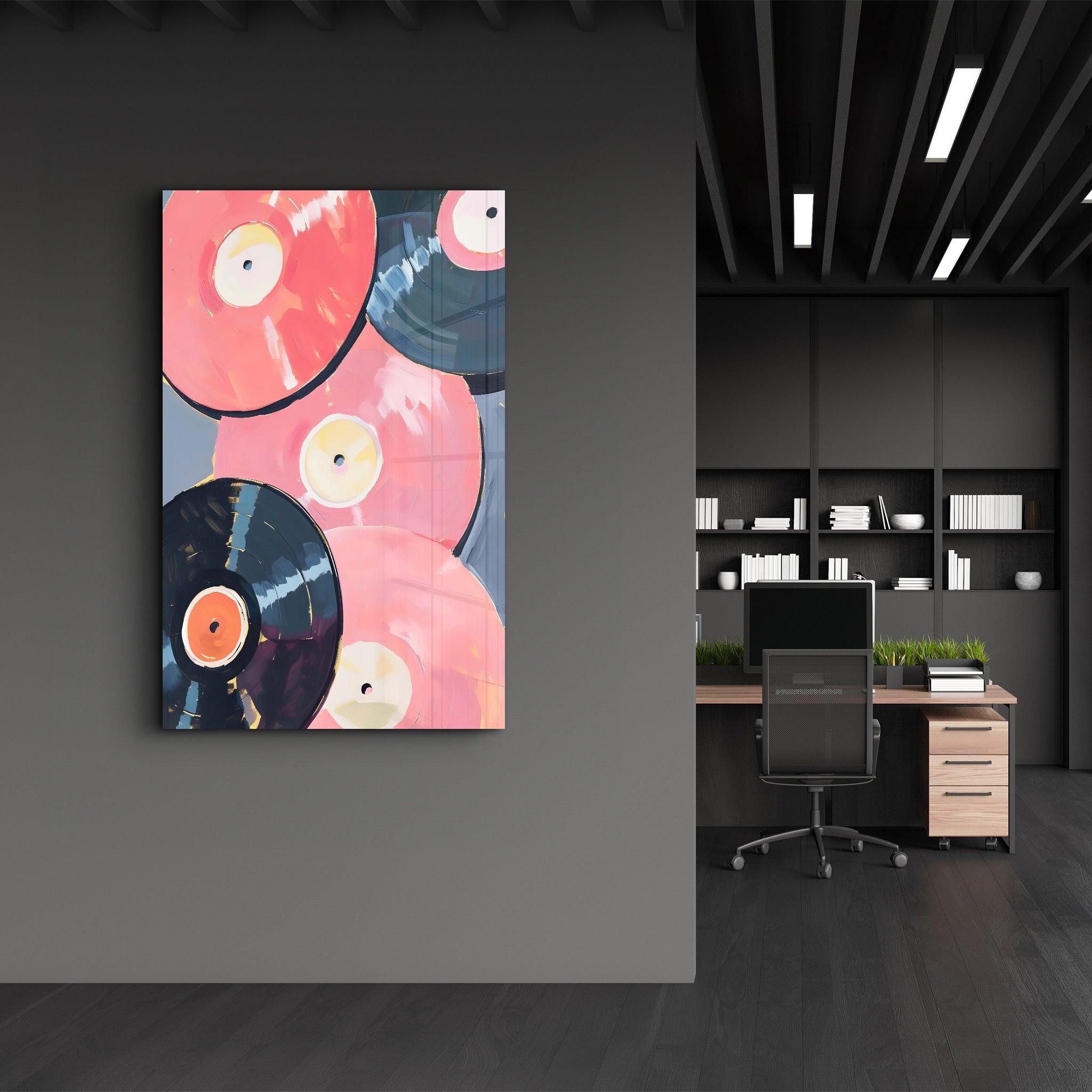 Poster artistique "Vinyl Vibes"