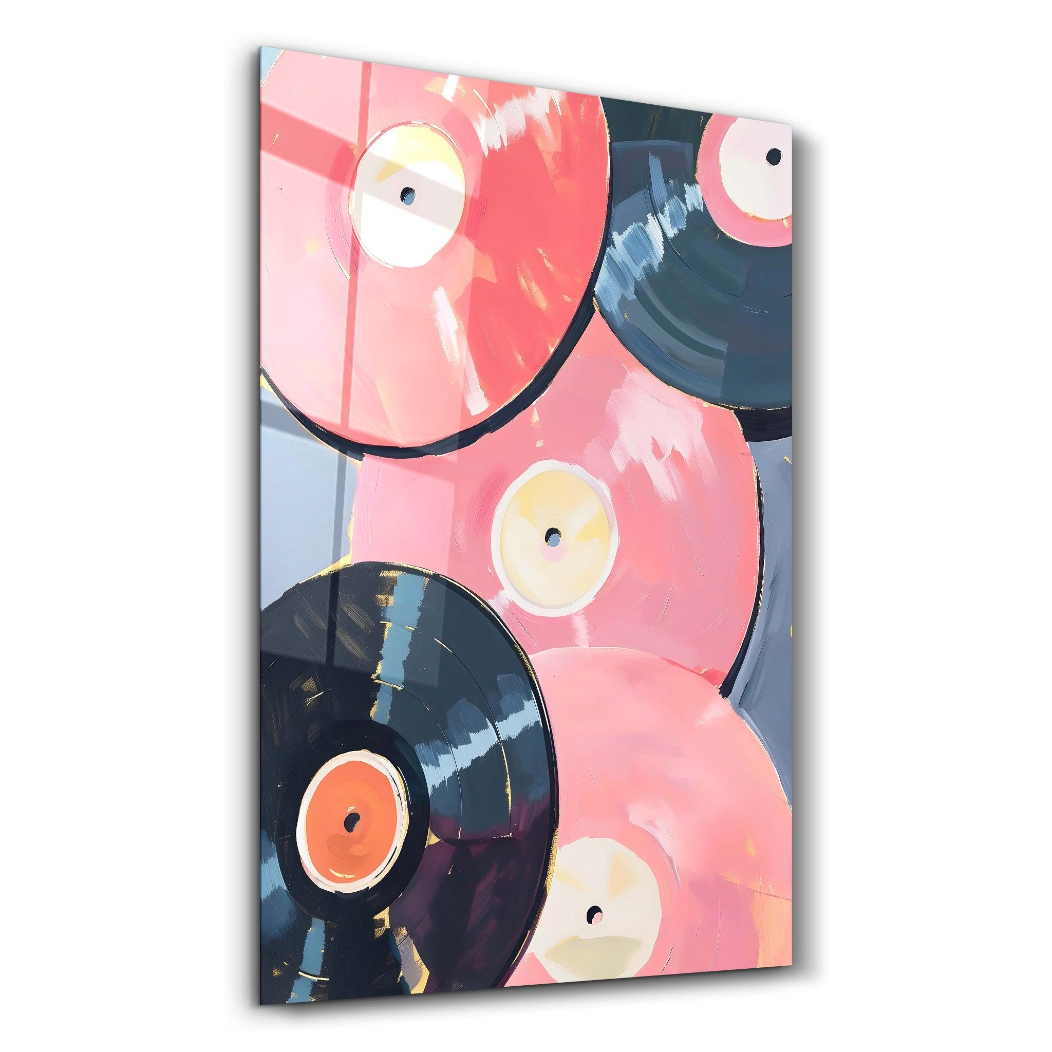 Poster artistique "Vinyl Vibes"