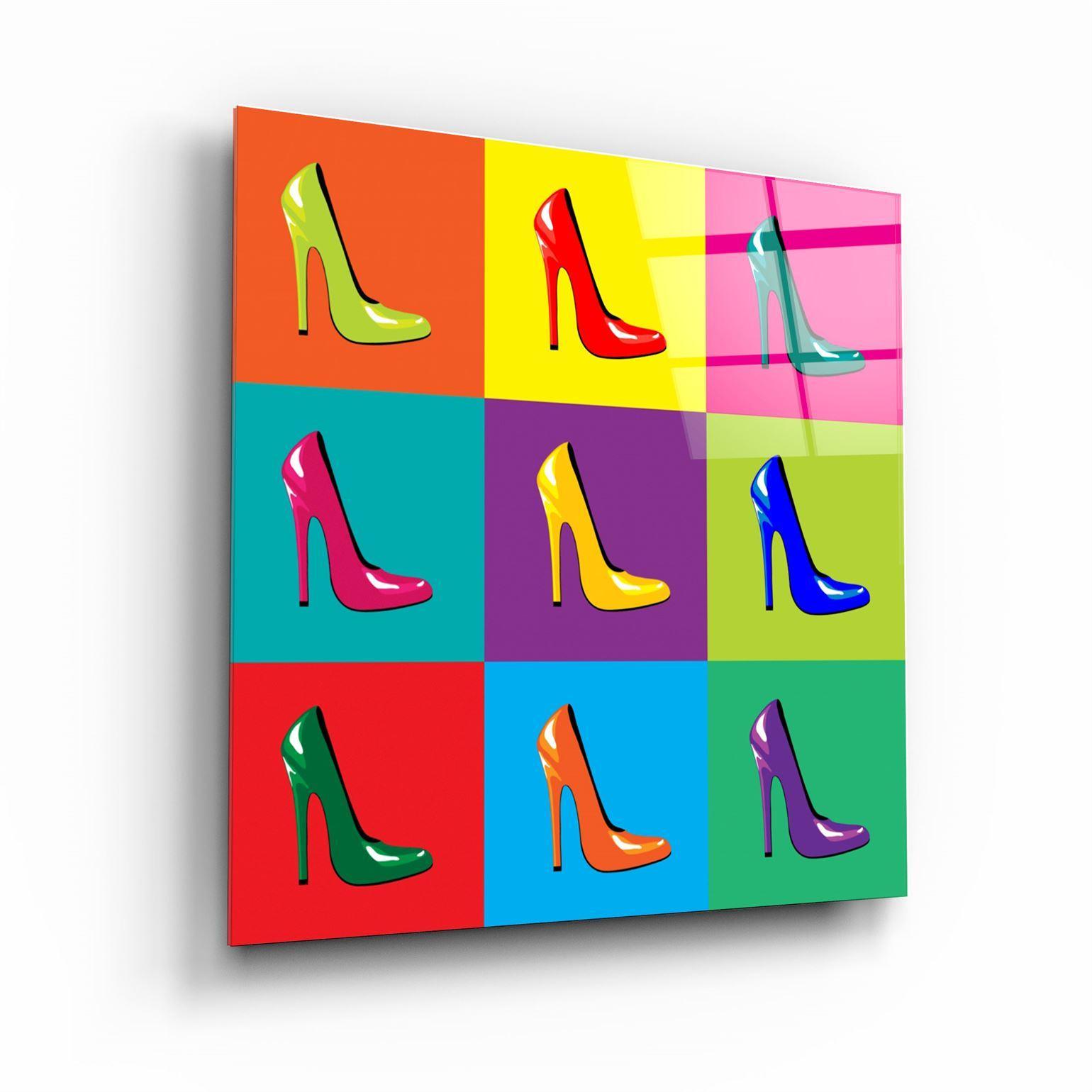Tableau Pop Art Talons Hauts