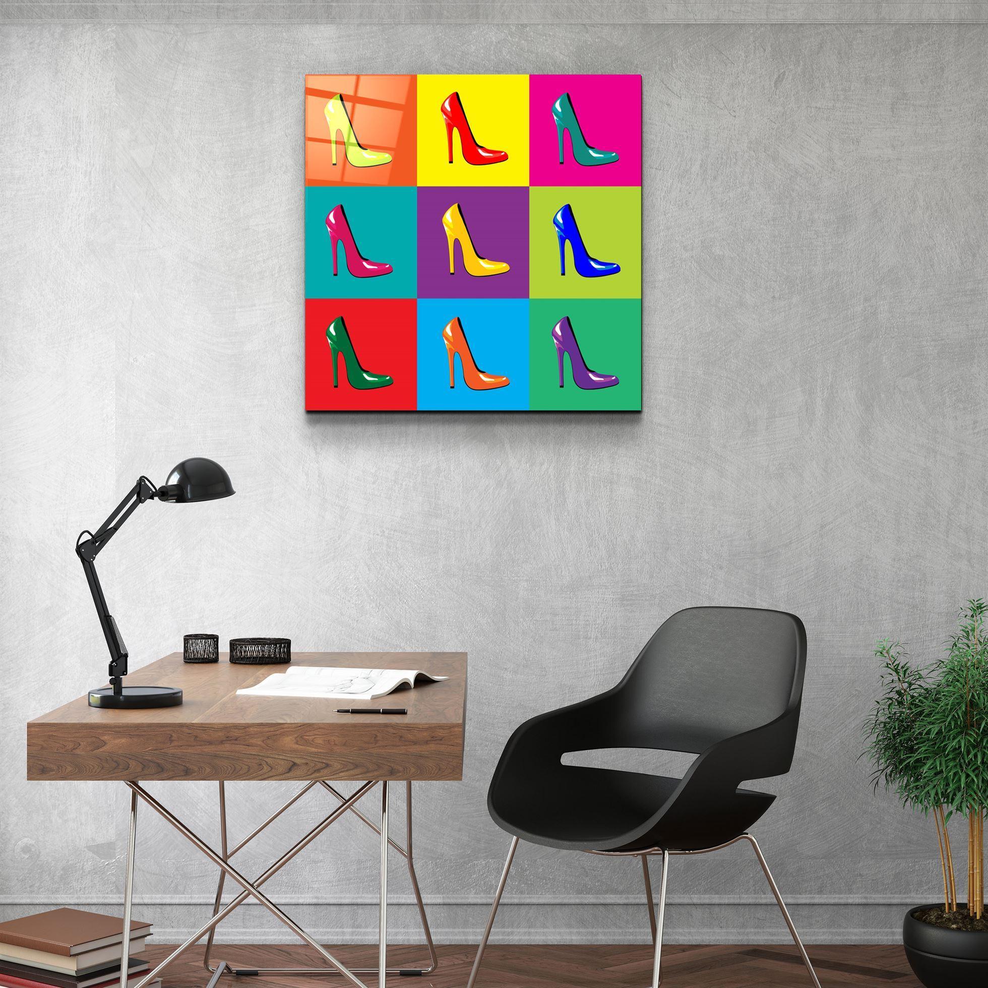 Tableau Pop Art Talons Hauts