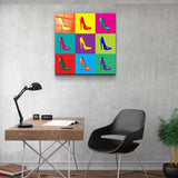 Tableau Pop Art Talons Hauts