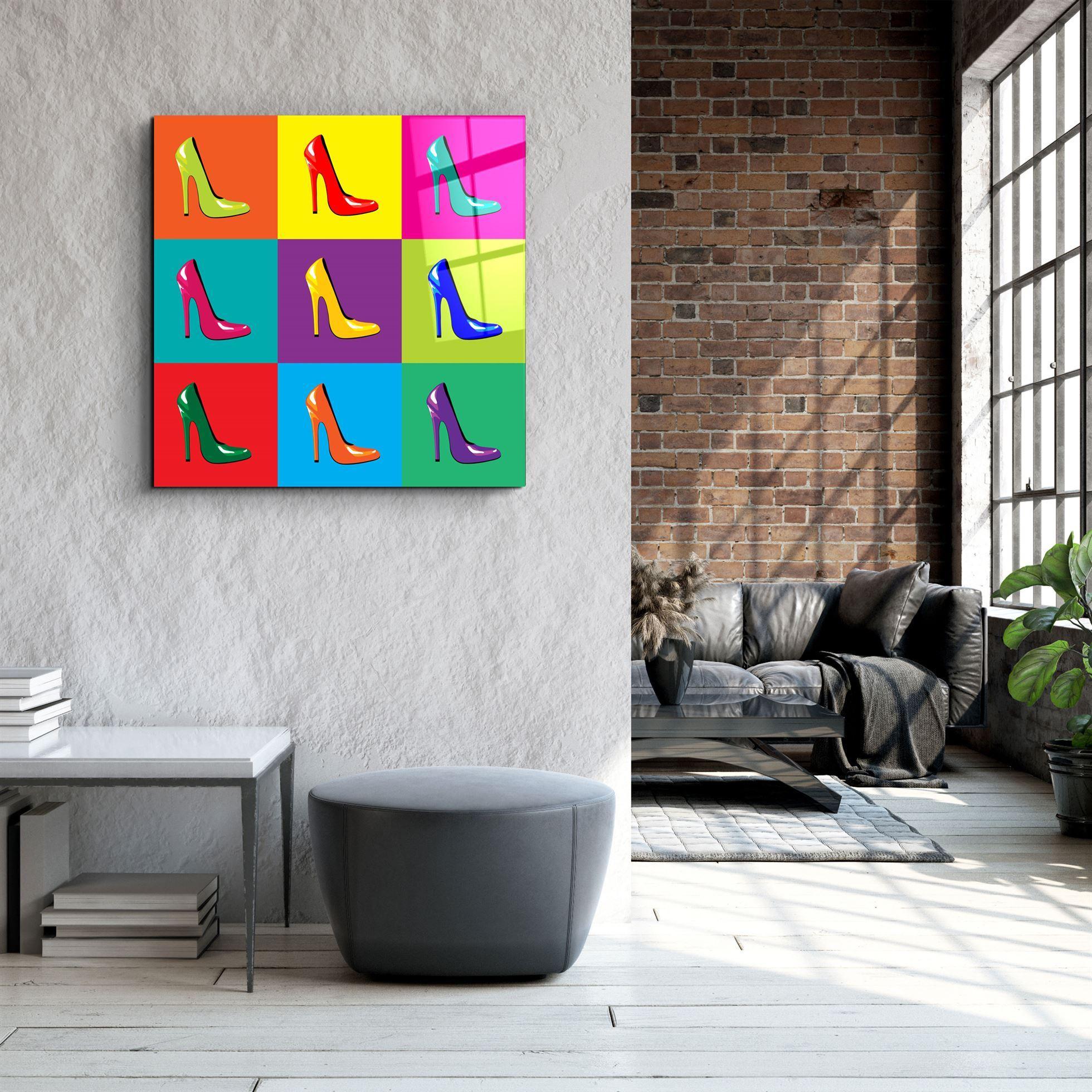 Tableau Pop Art Talons Hauts