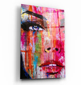 Poster "Portrait Coloré – Femme Abstraite"
