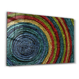 Tableau Abstrait Concentrique