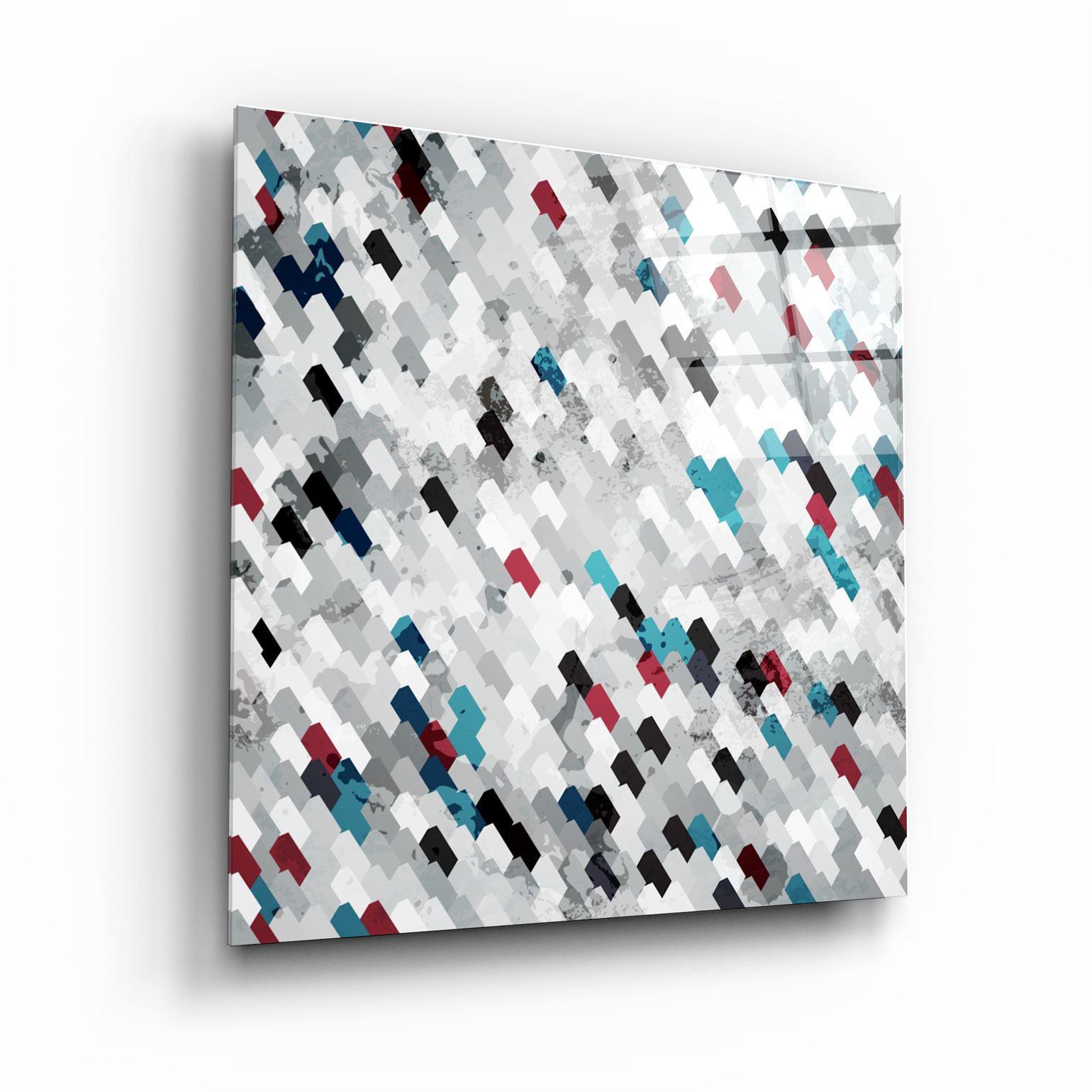 Tableau Abstrait Pixelisé