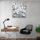 Tableau Abstrait Pixelisé