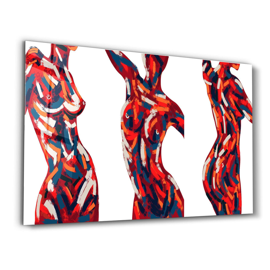 Poster décoratif "Abstract Torsos – Expression Edition"