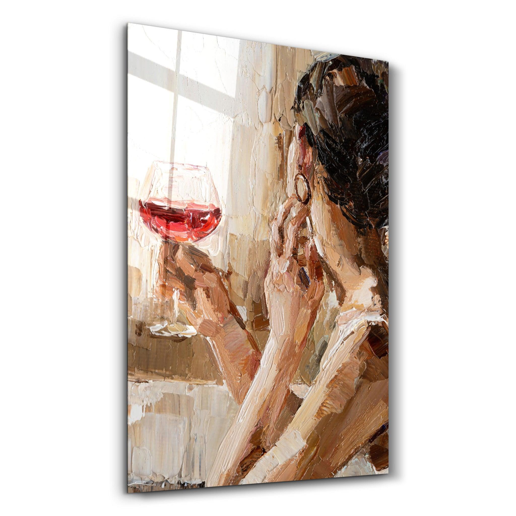 Poster décoratif "Wine Moment – Impressionist Edition"